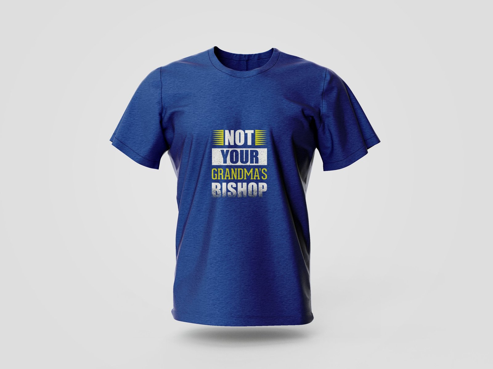 not your grandmas bishop printed t shirt