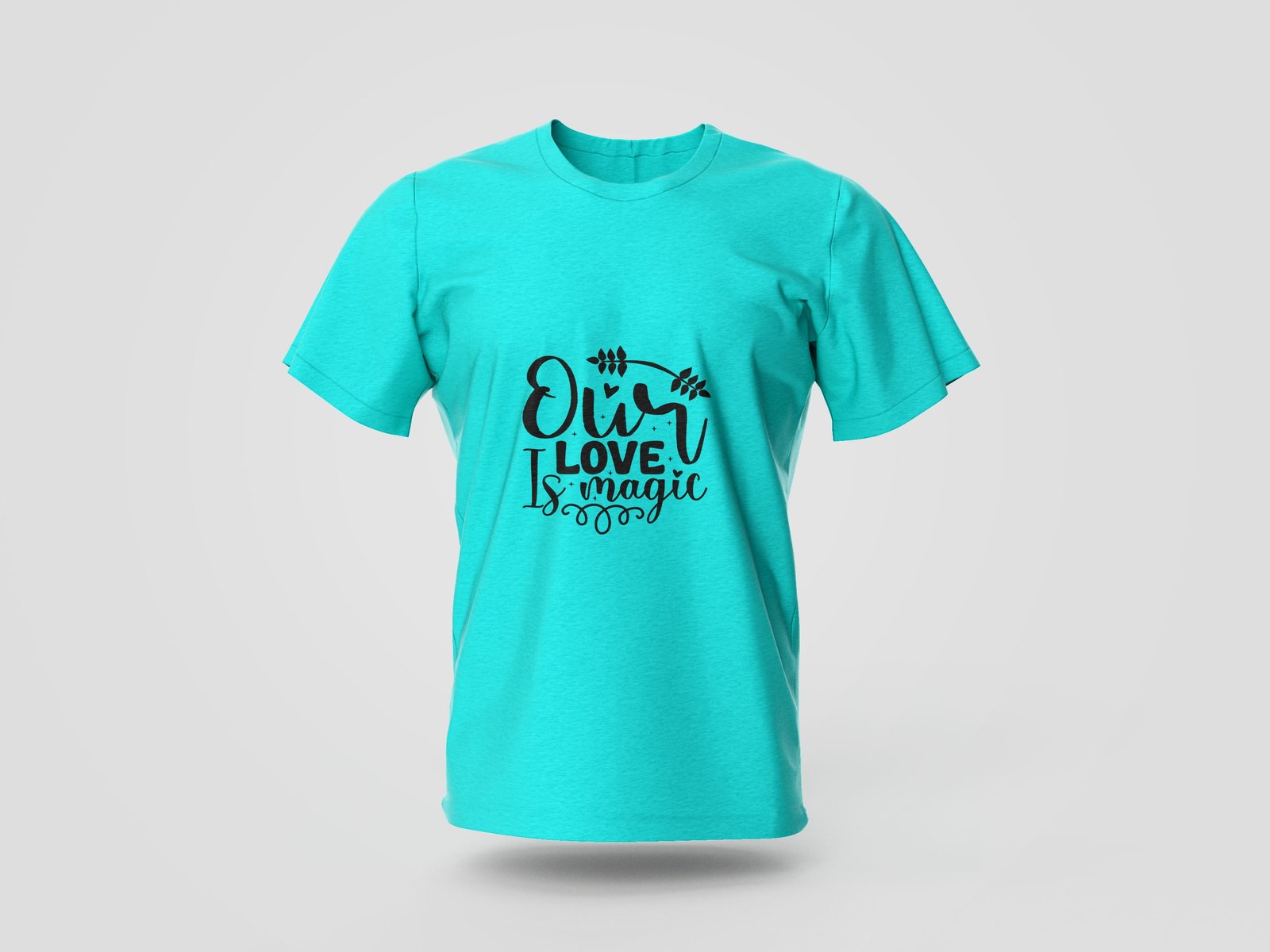our love is magic printed t shirt