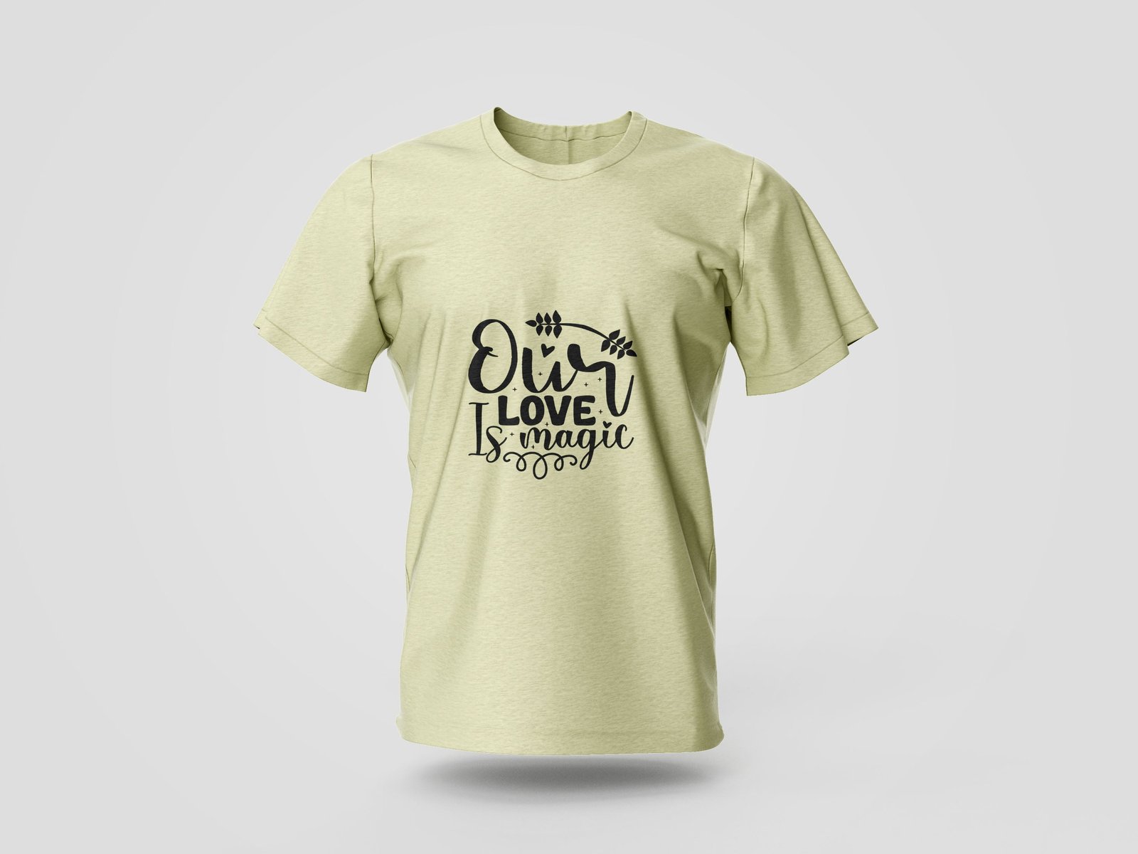 our love is magic printed t shirt