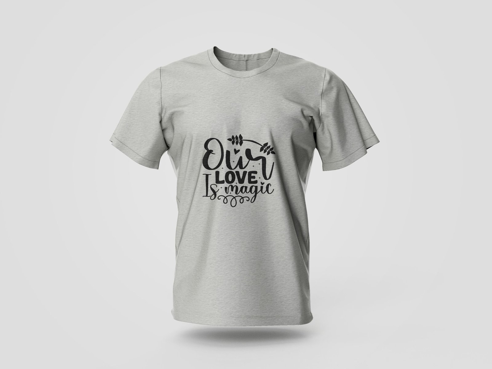 our love is magic printed t shirt