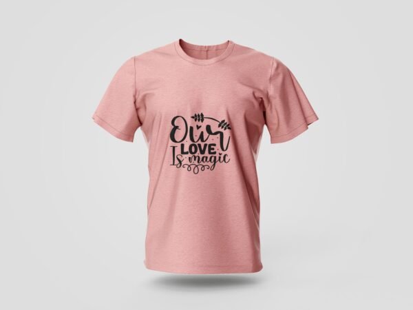 our love is magic printed t shirt