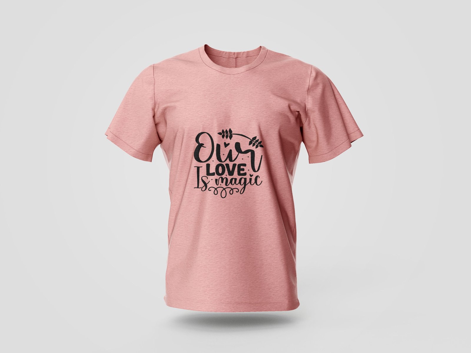 our love is magic printed t shirt