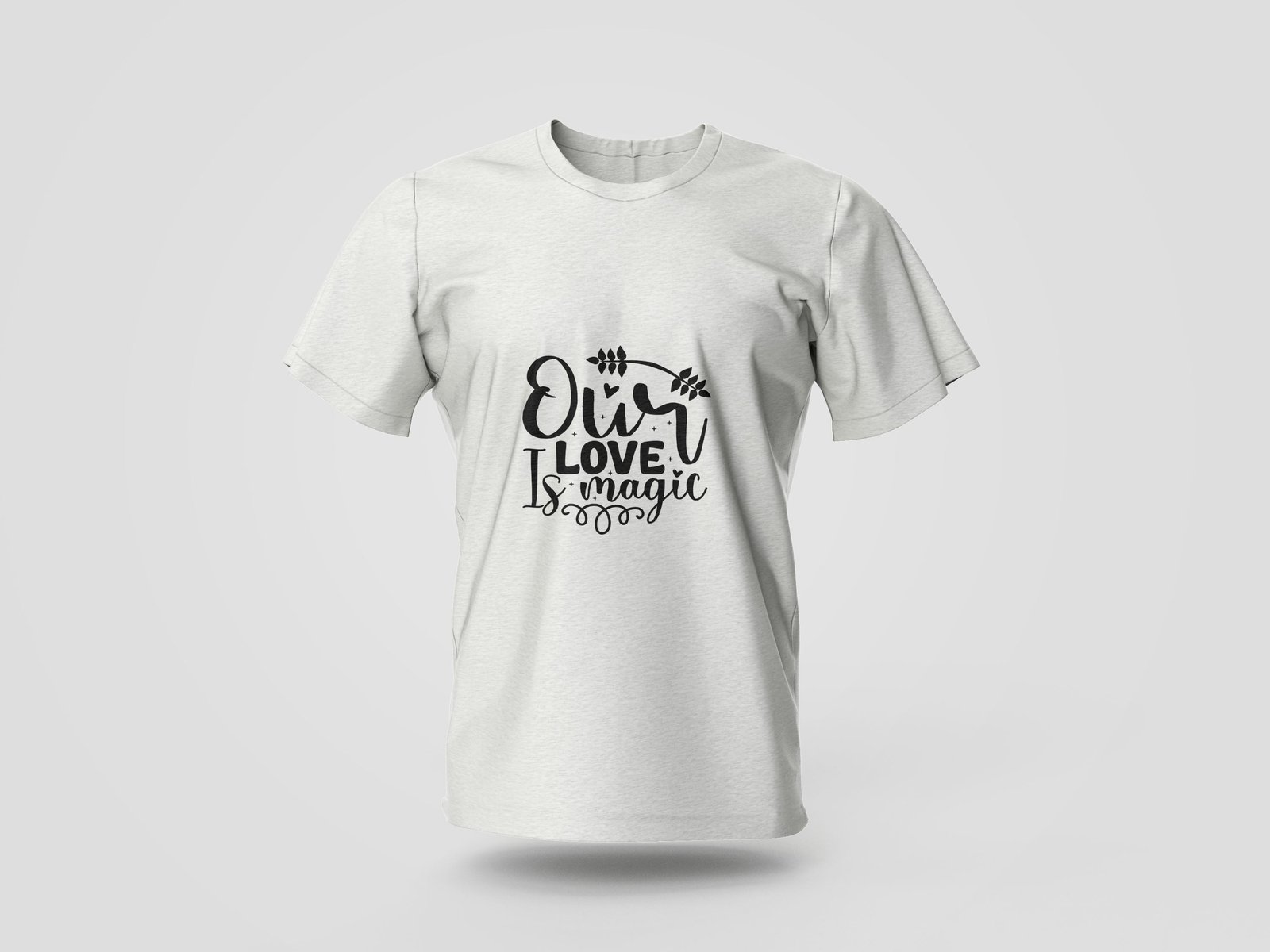our love is magic printed t shirt